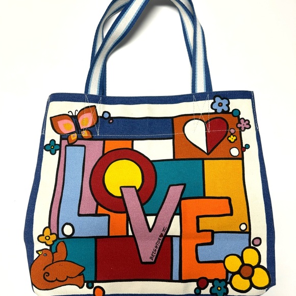 NWOT BRIGHTON POWER OF LOVE TOTE - Picture 2 of 3